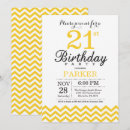 Search for chevron invitations Black and white