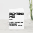 Search for badminton cards Player