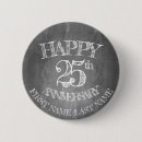 Search for 25th birthday badges 25 years