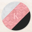 Search for grey and pink coasters Watercolor