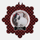 Search for red and black buffalo plaid christmas tree decorations Dog