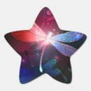 Search for red stars stickers Glowing
