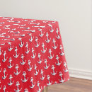 Search for nautical tablecloths Red
