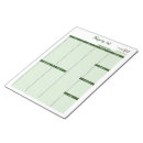 Search for shopping list notepads Meal planning