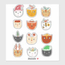 Search for winter cat stickers Whimsical