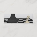 Search for chess business cards Pawn