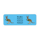 Search for kangaroo return address labels Marsupial
