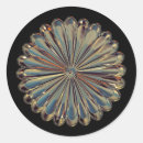 Search for metallic flower stickers Gold