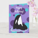 Search for orca birthday cards Whale