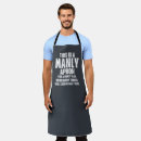 Search for manly aprons Funny