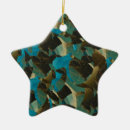 Search for blue mosaic of christmas tree decorations Abstract