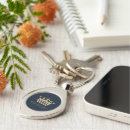 Search for gold crown key rings Monogrammed