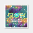 Search for glow in the dark napkins Party