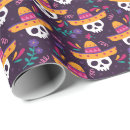 Search for sugar skull wrapping paper Floral