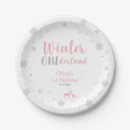 Search for winter onederland plates Silver