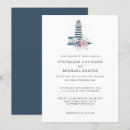 Search for lighthouse nautical wedding invitations Modern