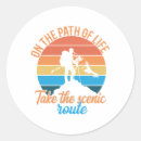 Search for travel wanderlust stickers Road trip