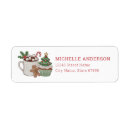Search for sweet treats return address labels Cute