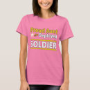Search for proud army aunt tshirts Military