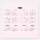 Search for mini calendar stickers 2025
