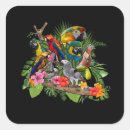 Search for exotic bird stickers Jungle