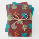 Search for burnt orange wrapping paper Thanksgiving