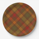 Search for autumn plaid plates Modern