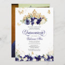 Search for photo quinceanera invitations Royal blue