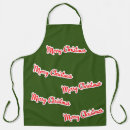 Search for happy new year aprons Green