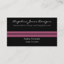 Search for fuchsia business cards Professional