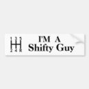 Search for stick shift bumper stickers Standard