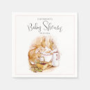 Search for bunny baby shower napkins Watercolor
