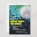 Search for floored invitations Disco ball