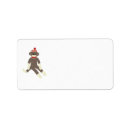 Search for monkey return address labels Red