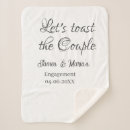 Search for engagement blankets Engagement party name date