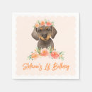Search for dachshund napkins Birthday