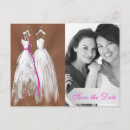 Search for lesbian save the dates Two brides