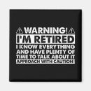 Search for retirement magnets Retired