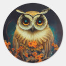 Search for orange owl stickers Bird