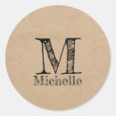 Search for rustic brown kraft paper stickers Vintage