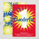 Search for heroes invitations Colourful