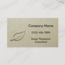 Search for environment business cards Simple