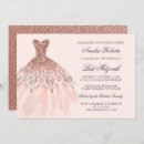 Search for rose gold dress invitations Gown