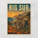 Search for big sur postcards Pacific ocean