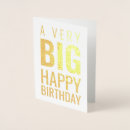Search for big birthday cards Modern