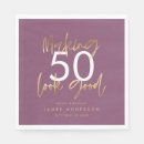 Search for 50th purple napkins Stylish
