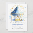 Search for boy carousel invitations Watercolor