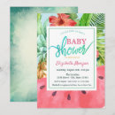 Search for palm leaves baby shower invitations Beach