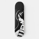 Search for black and white skull skateboards Edgy