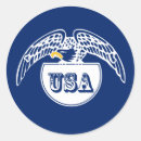 Search for white eagle stickers Usa